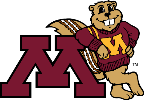 University of MN Twin Cities logo with Goldie the Gopher